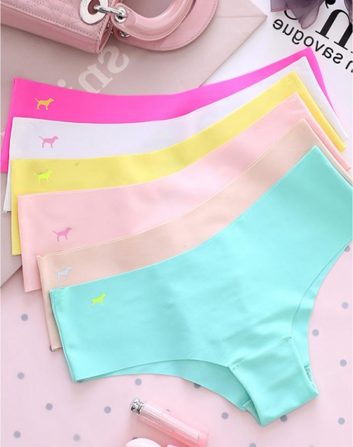 Combo 5 quần lót nữ đúc su cạp thấp siêu đẹp