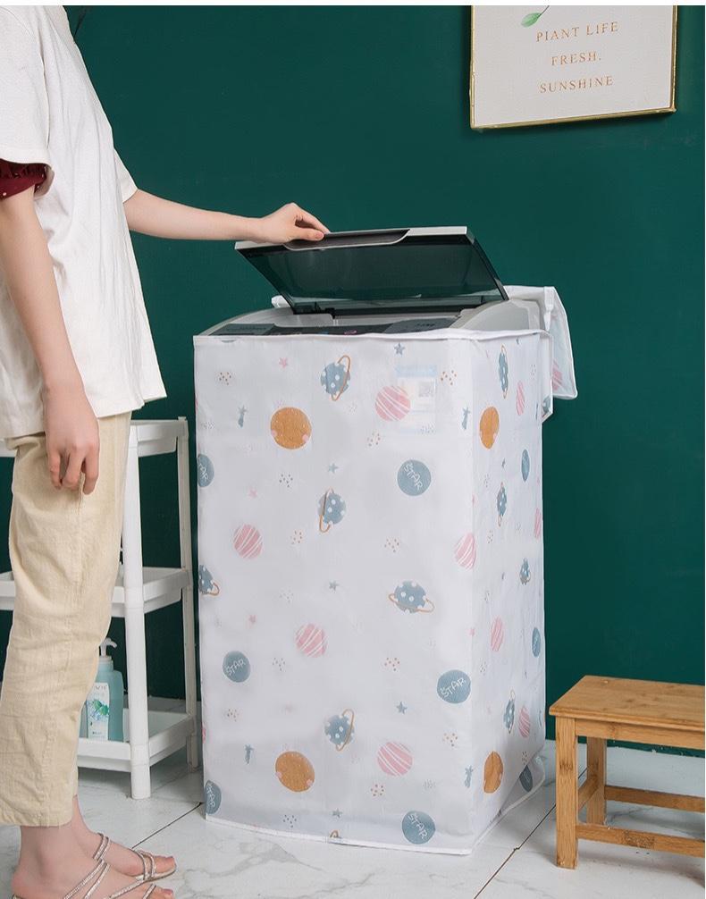 Áo trùm máy giặt chống thấm nước PVC 7KG -10KG - CỬA TRÊN - GDHN Loại Tốt