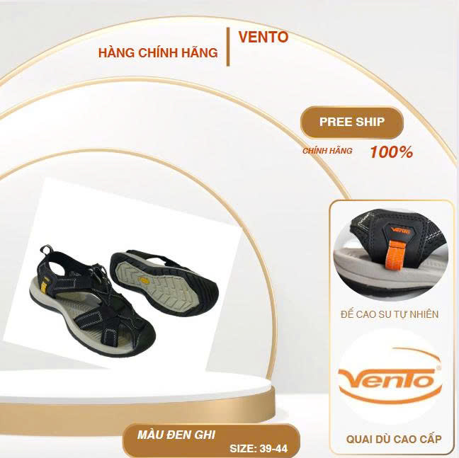 Sandal Vento, rọ nam Vento SD7606 size 39-44. Hàng VN chất lượng xuất khẩu