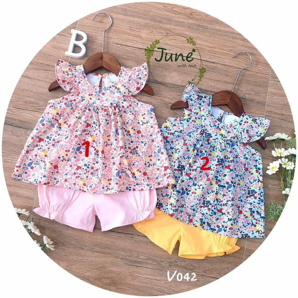 SÉT ÁO SÁT NÁCH BABYDOLL CỔ BÈO