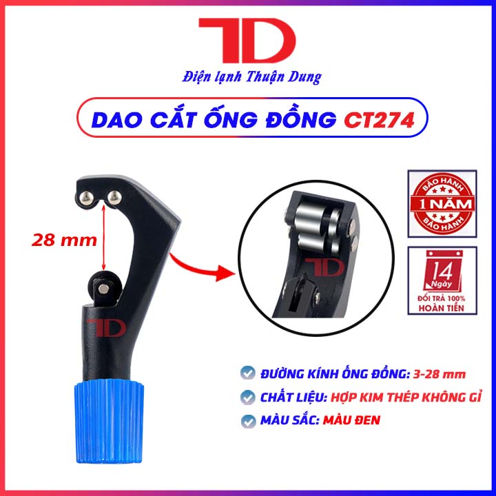 Dao cắt ống đồng CT274