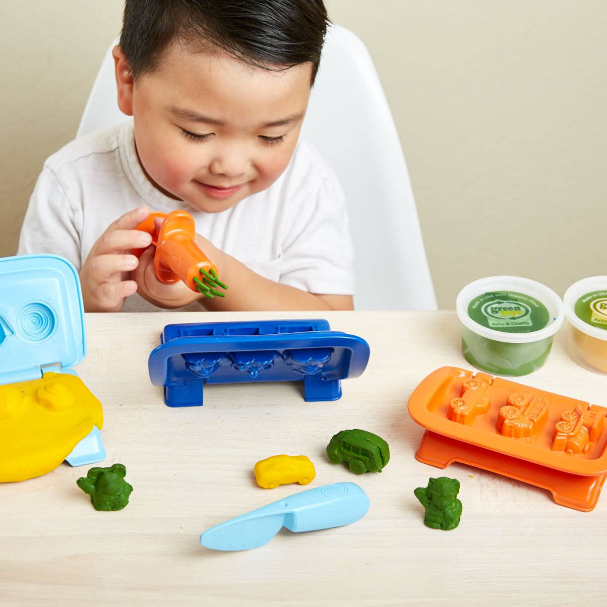 Bộ Đồ Chơi Bột Nặn Sáng Tạo Làm Đồ Chơi Green Toys Cho Bé Từ 2 Tuổi