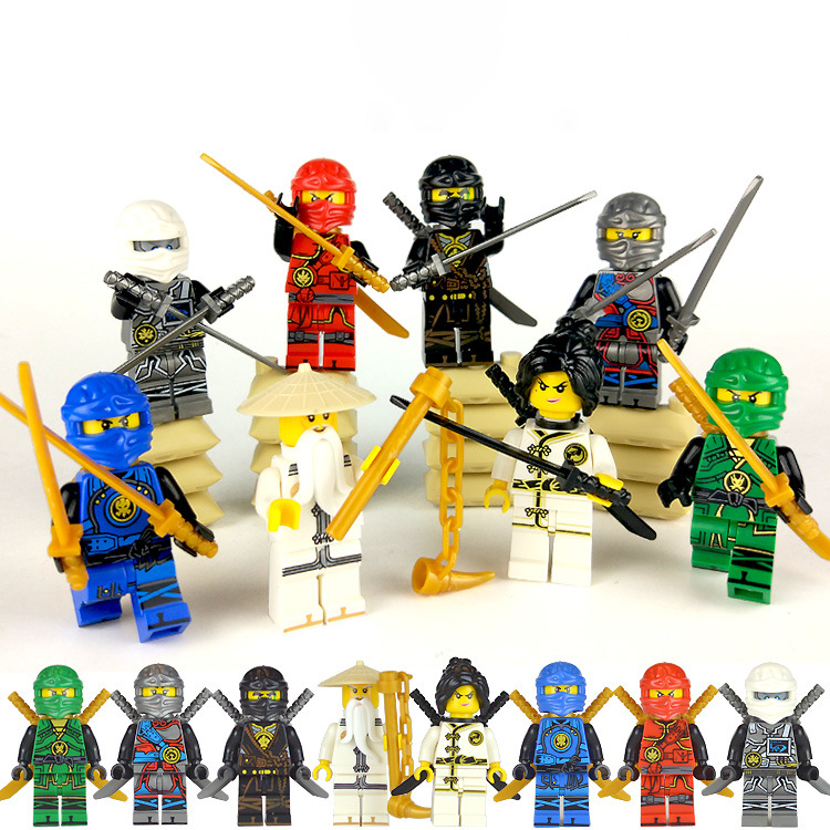 Đồ Chơi Lắp Ráp Cho Bé Combo 8 Nhân Vật Lego Ninjago - Ninja Phantom Rẻ Vô Địch - Smarthome toys