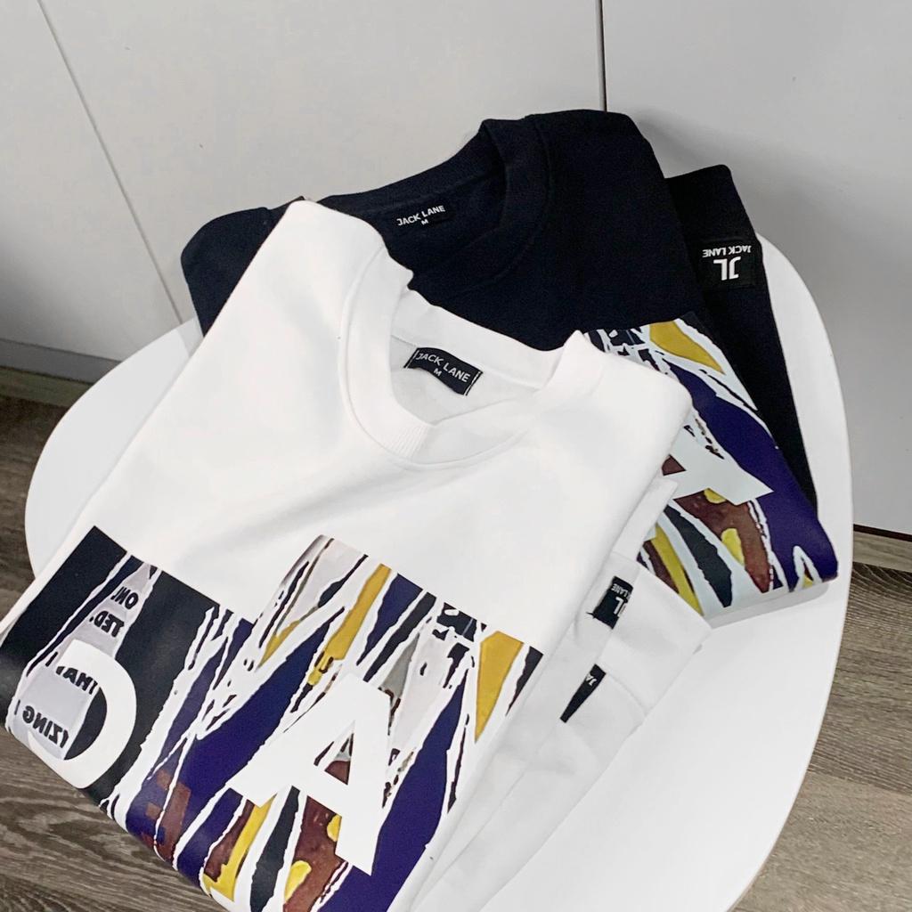 Áo Sweater Oversize ZACO, JACKLANE, Áo nỉ dài tay Unisex Jack Lane