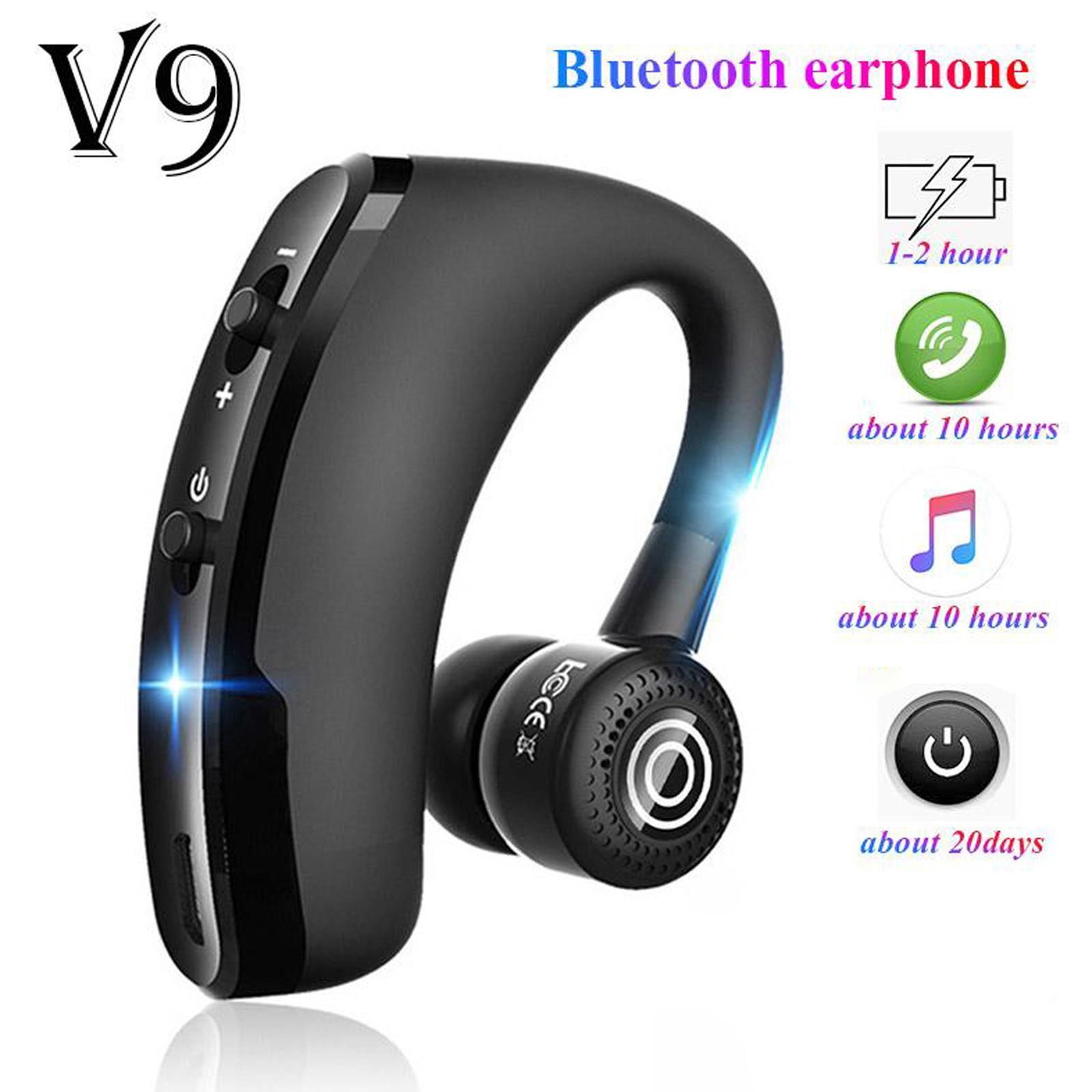 2X Bluetooth Headset Noise Cancelling with Microphone for Cell Phone Driving