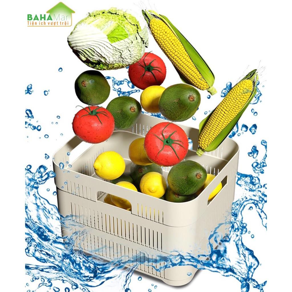 MÁY RỬA VÀ KHỬ TRÙNG RAU QUẢ, THỰC PHẨM TỰ ĐỘNG OZONE BẰNG CÔNG NGHỆ ION &quot;BAHAMAR&quot; làm sạch khử trùng