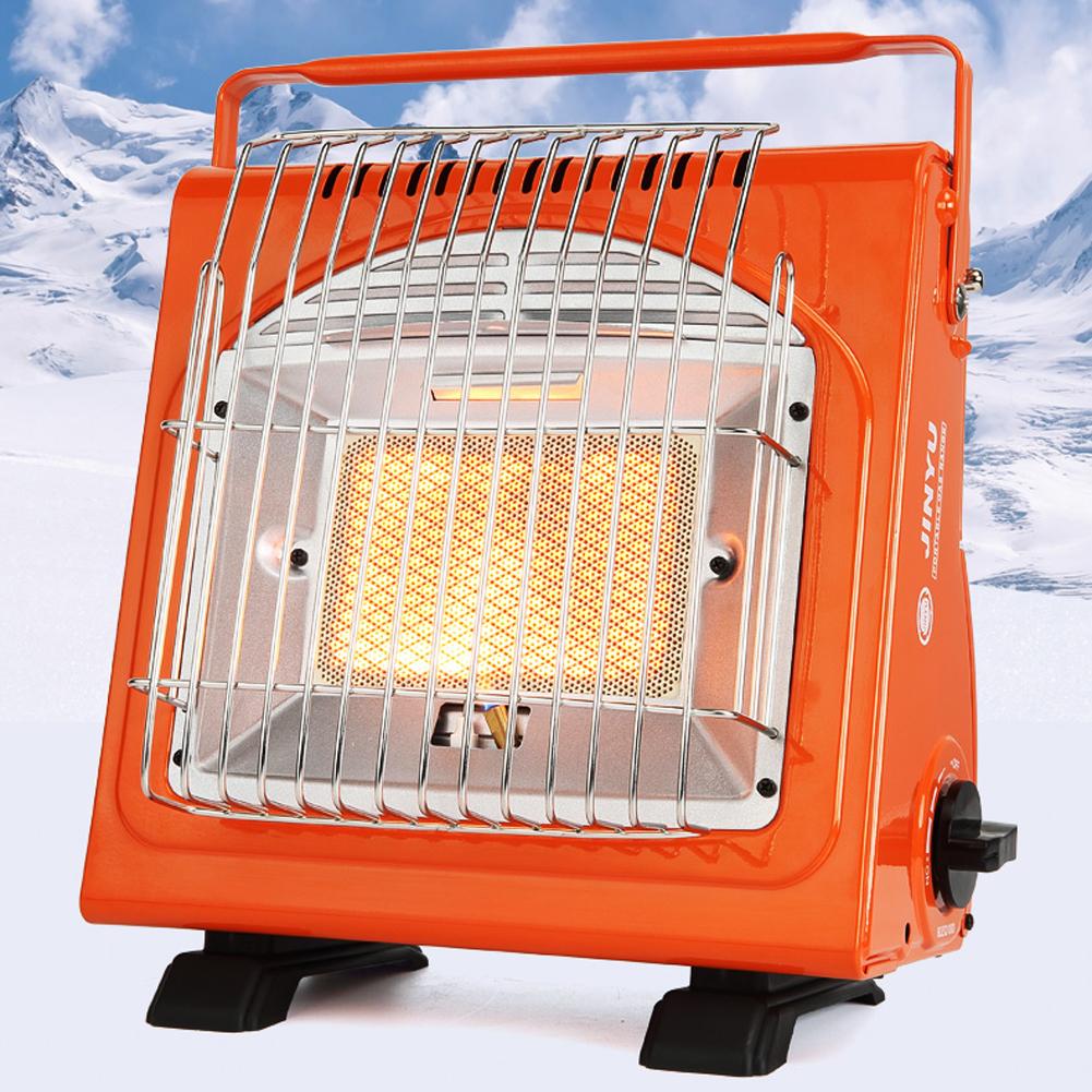 Máy sưởi kết hợp bếp gas di động ngoài trời làm nóng nhanh chóng dùng để đi du lịch, cắm trại tiện lợi