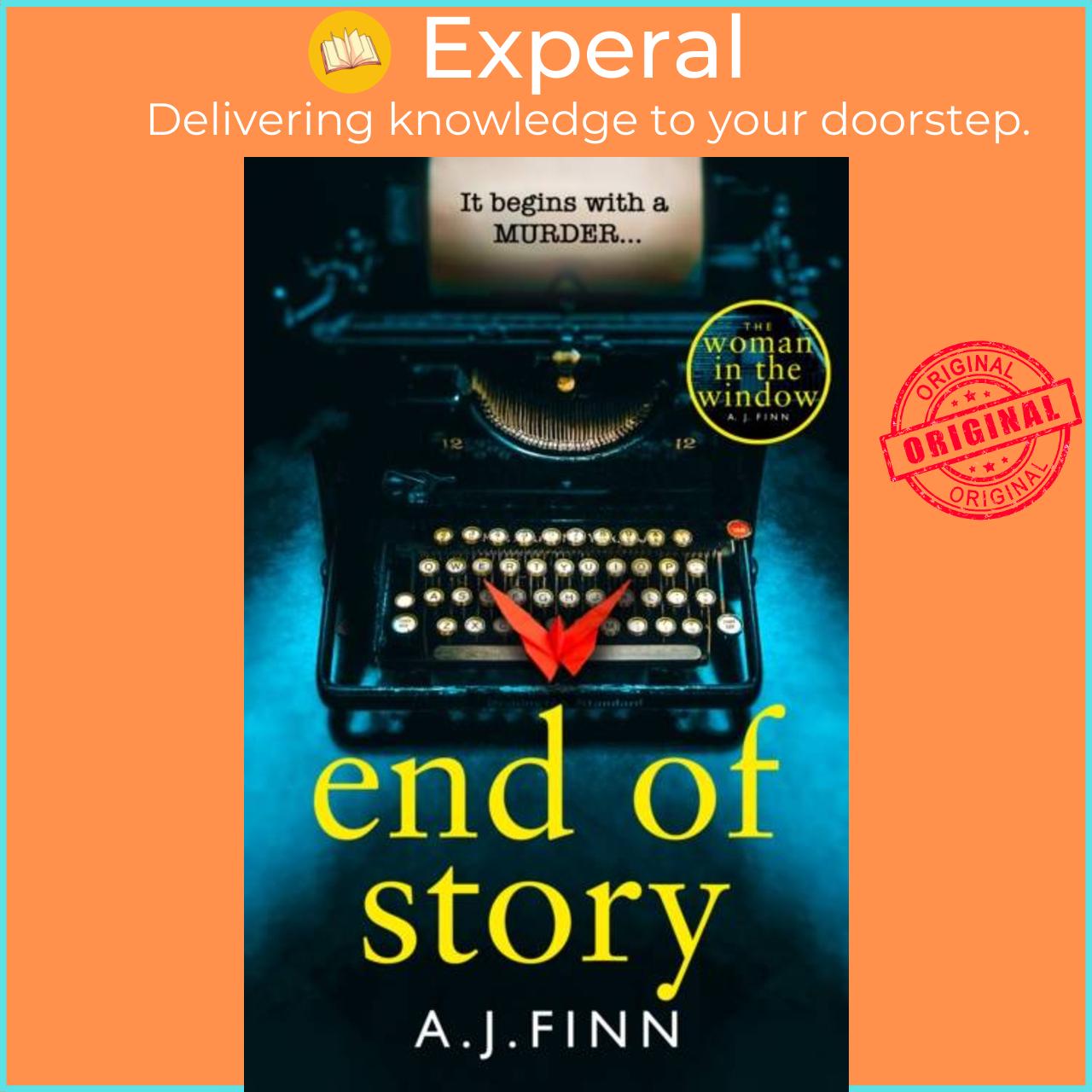 Hình ảnh Sách - End of Story by A. J. Finn (UK edition, hardcover)