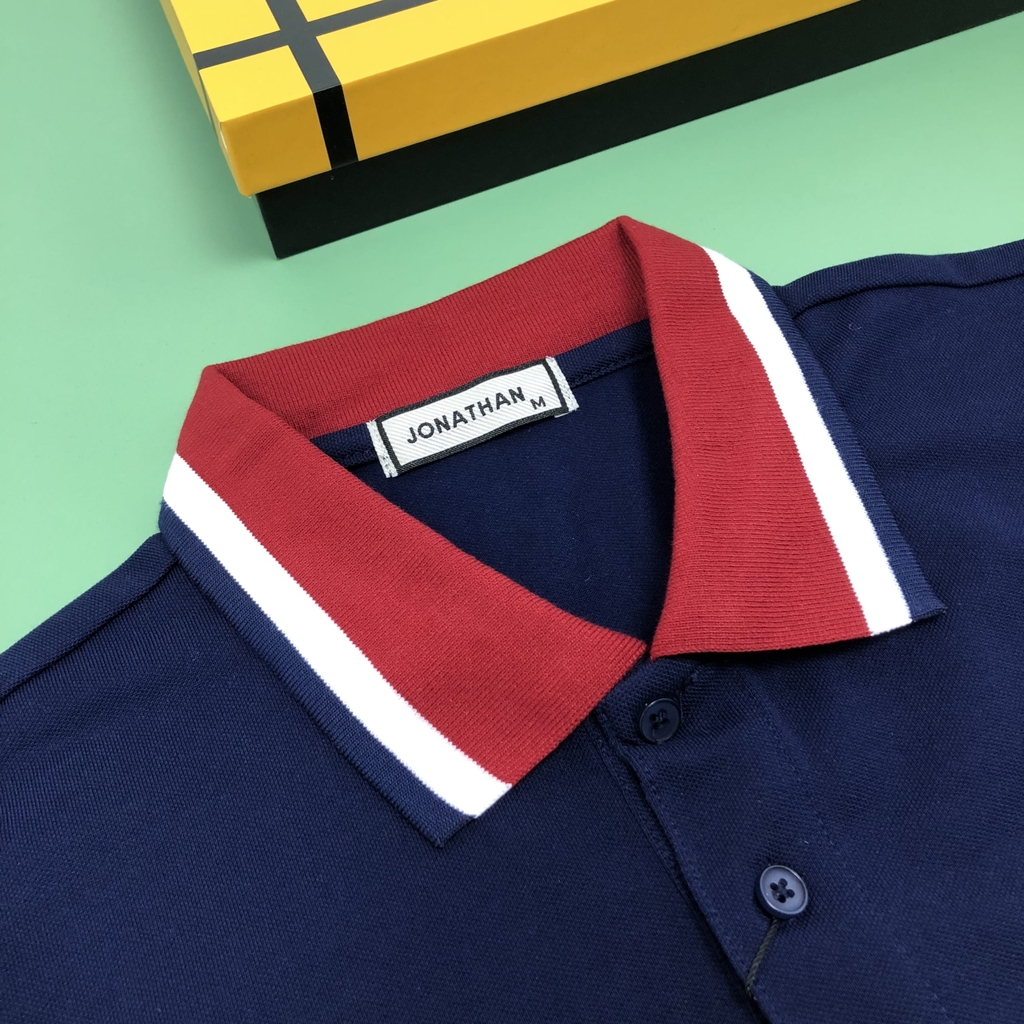 Áo thun Polo nam ngắn tay JONATHAN AP014 vải cá sấu cotton cao cấp, chuẩn form, nam tính, lịch lãm, sang trọng