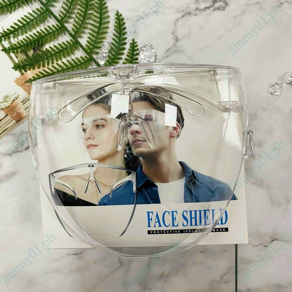 Kính chống giọt bắn phòng Covid-19 Nhựa Cứng Trong Suốt SHEILD FACE