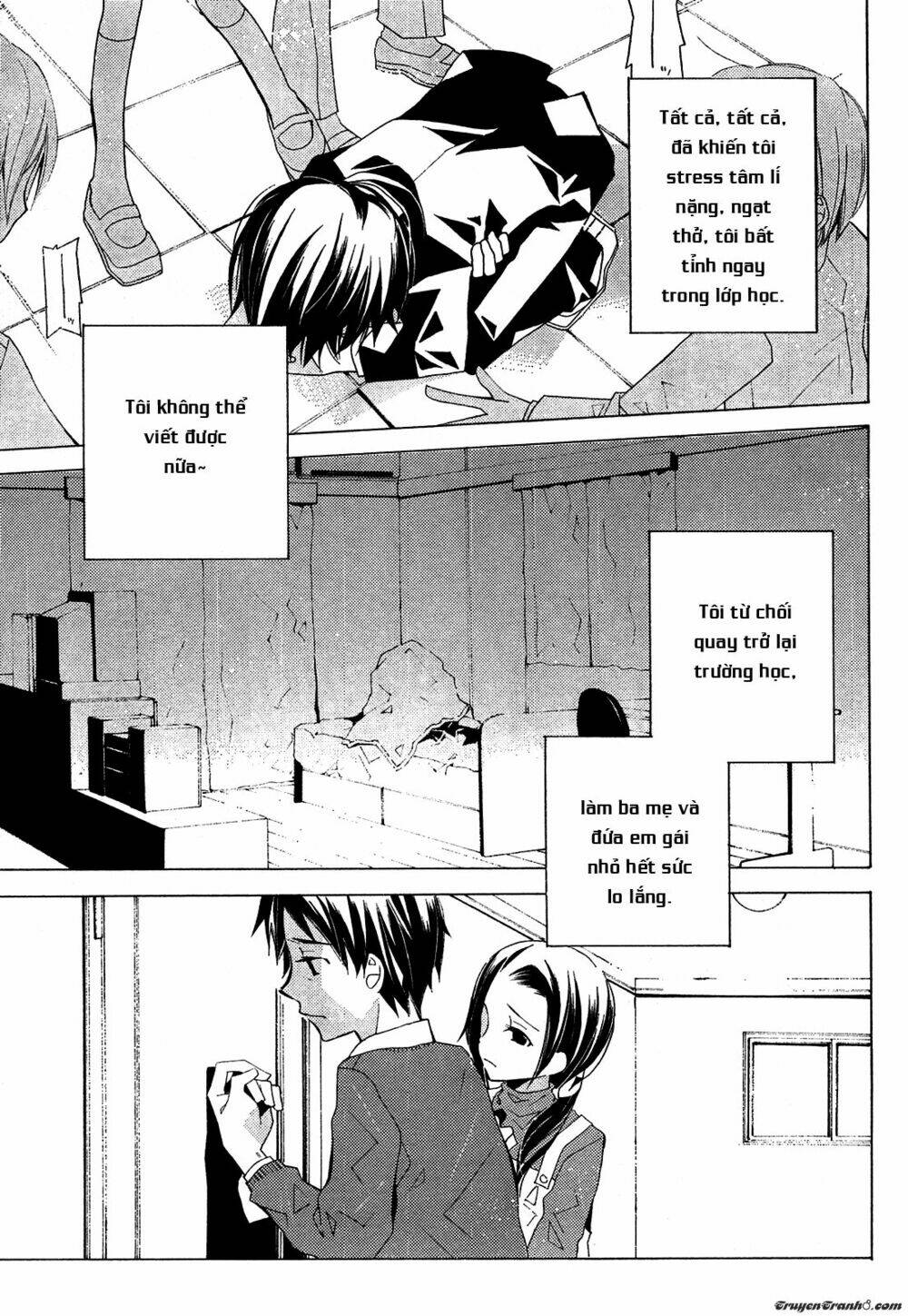 cô gái văn chương và tên hề thích chết chapter 1 12