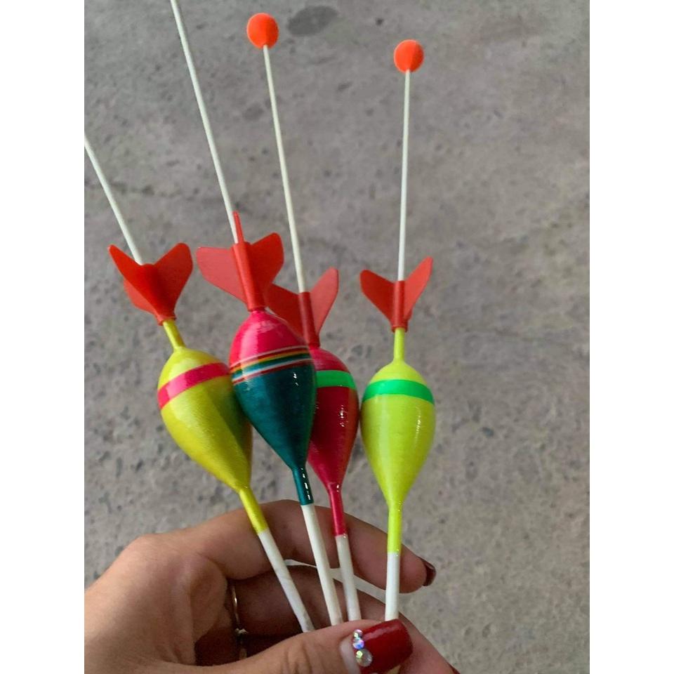 Phao câu lục câu cá ngày đêm xa bờ đầu cần chất lượng giá rẻ nhiều màu AKA FISHING