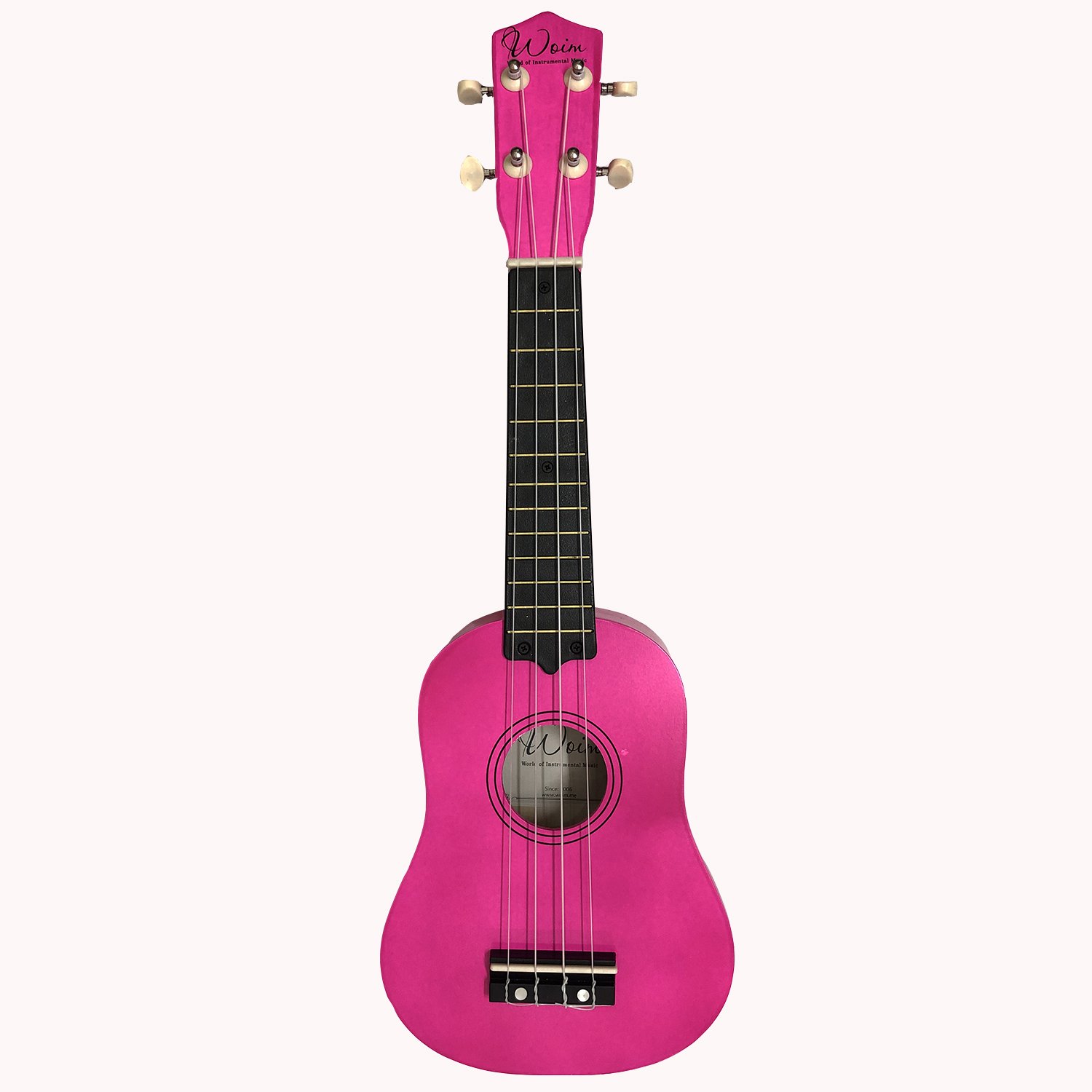 Đàn Ukulele Soprano Woim 35A15 tặng kèm bao da và máy lên dây điện tử