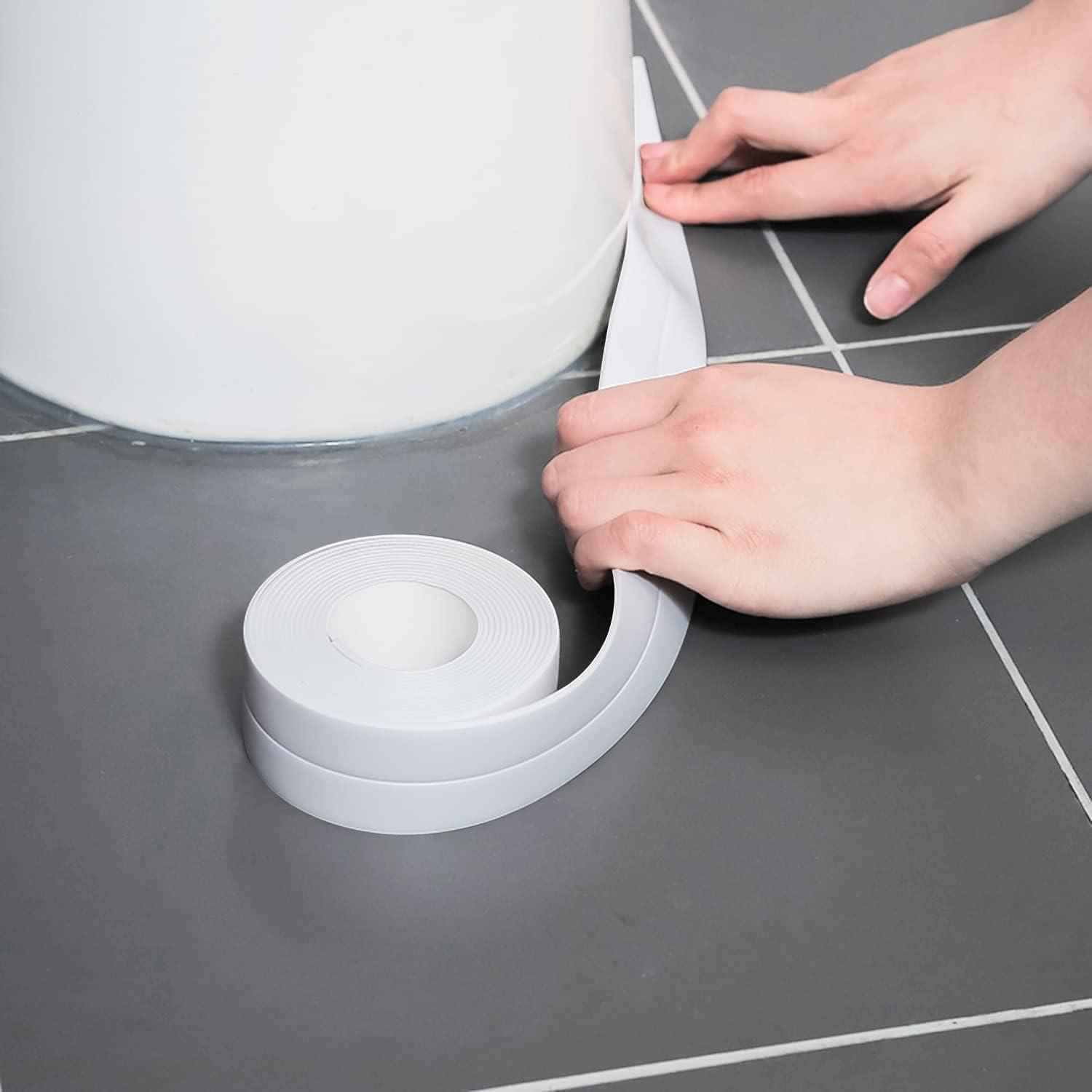 Cuộn Băng Keo Chống Thấm Nước, Băng Keo PVC Tự Dính Cho Nhà Bếp, Phòng Tắm, Nhà Vệ Sinh, Bồn Tắm