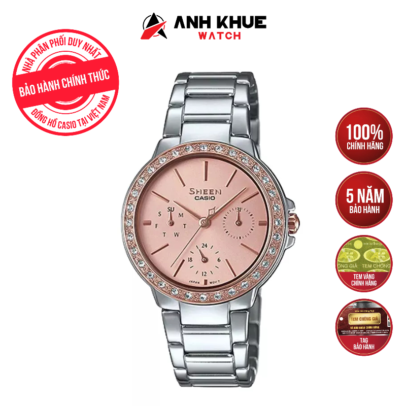 Đồng hồ Casio Nữ Sheen SHE-3069SG-4AUDF