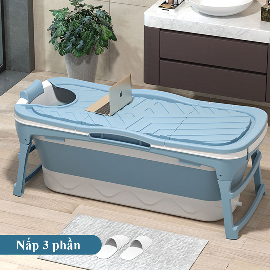 Bồn tắm gấp gọn cho người lớn ,trẻ em size đại 1m43- chậu tắm gấp gọn-hàng chính hãng