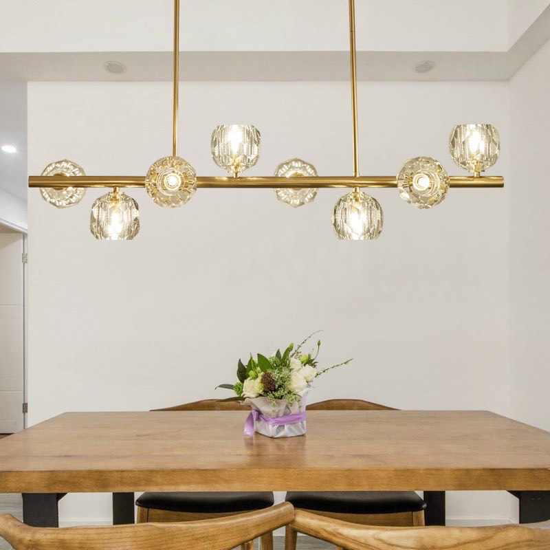 Đèn thả ARCIS 8 bóng cao cấp trang trí nội thất sang trọng