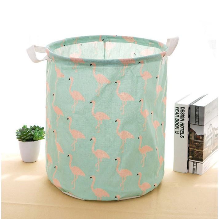 Túi đựng đồ lớn họa tiết xinh gấp gọn tiện dụng