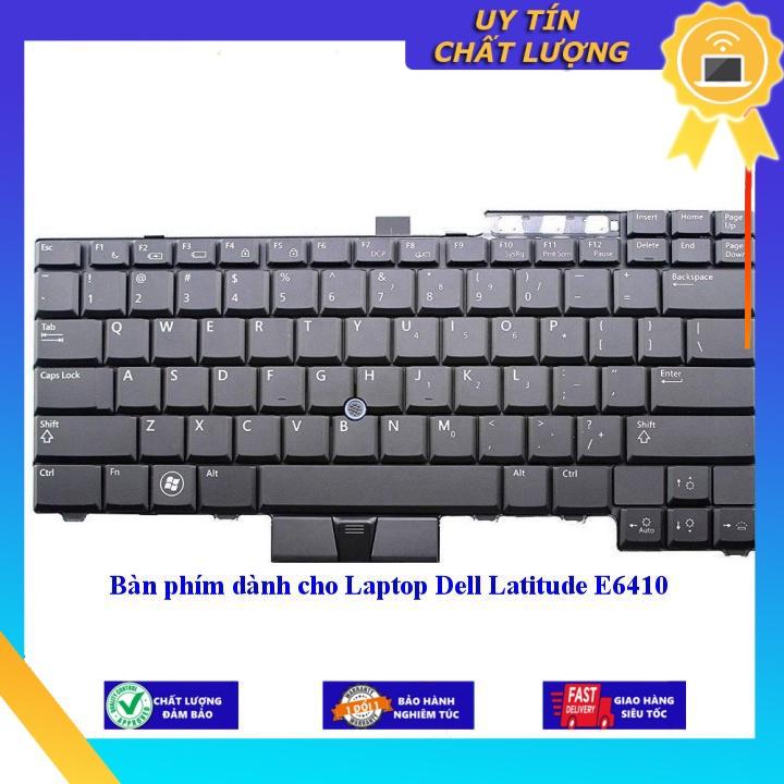 Bàn phím dùng cho Laptop Dell Latitude E6410 - Phím Zin - Hàng chính hãng MIKEY1821