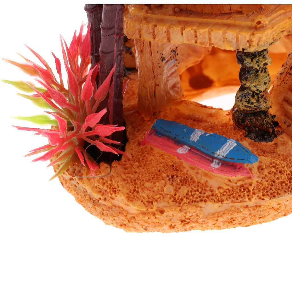 Aquarium Ornament Decoration Fish Bowl Tank Terrarium Goldfish Reptile Tree