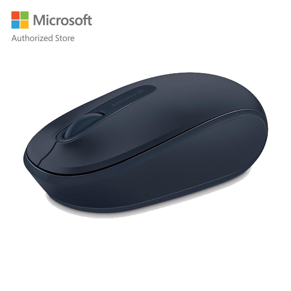 Chuột không dây Microsoft 1850 Xanh đen Hàng chính hãng