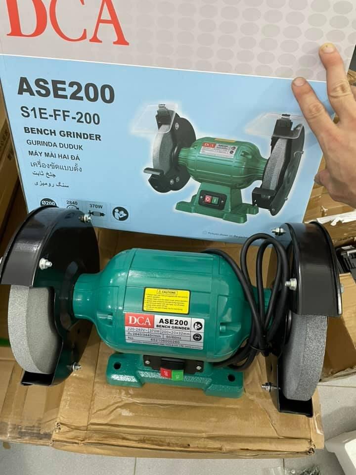 MÁY MÀI HAI ĐẦU 370W 32MM ASE200 DCA- HÀNG CHÍNH HÃNG