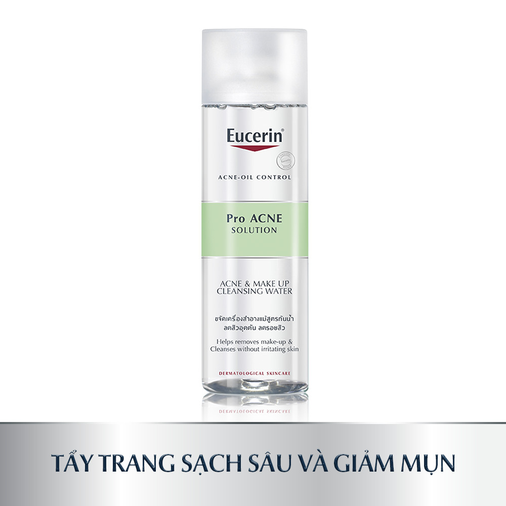 Nước tẩy trang giảm mụn Eucerin Pro Acne Micellar 200ml