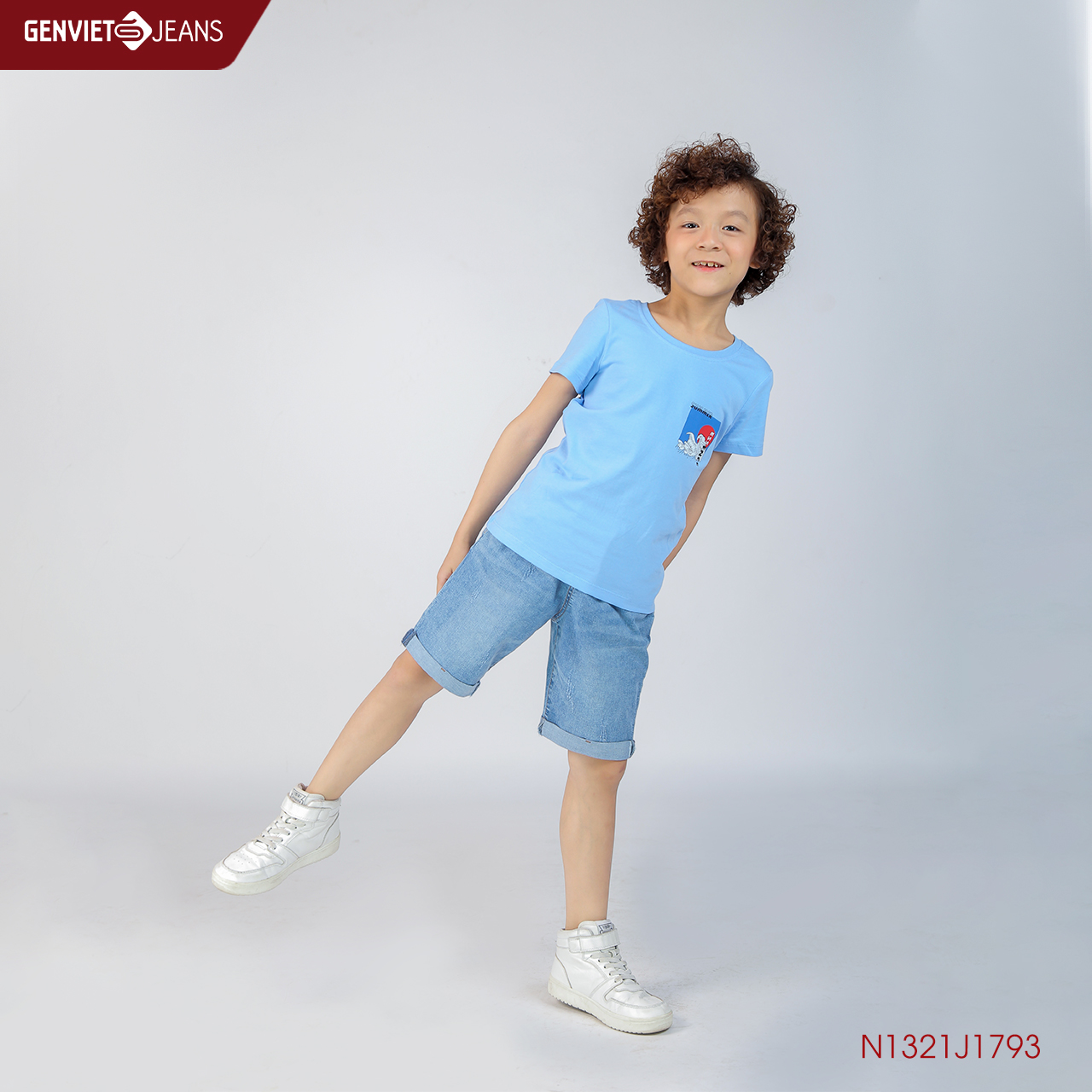 N1321J1793 - Quần Ngố Kid Xắn Ống