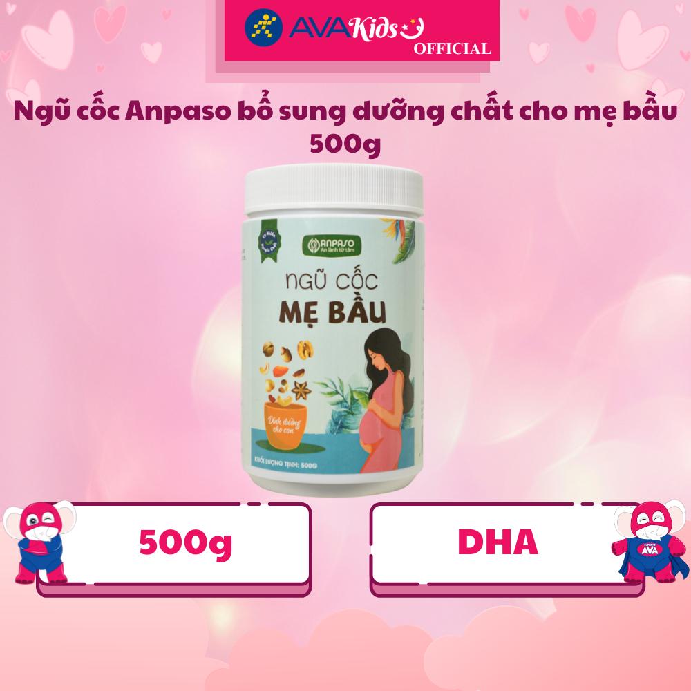 Ngũ cốc Anpaso bổ sung dưỡng chất cho mẹ bầu 500g - Hàng Chính Hãng