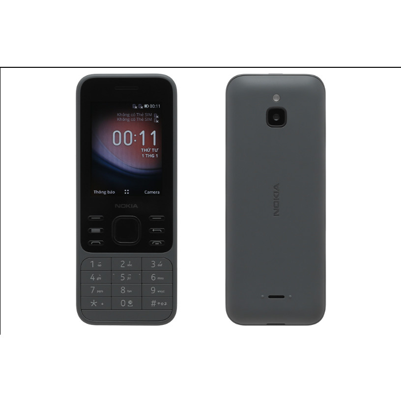 Điện thoại Nokia 6300 4G -Hàng chính hãng- Charcoal