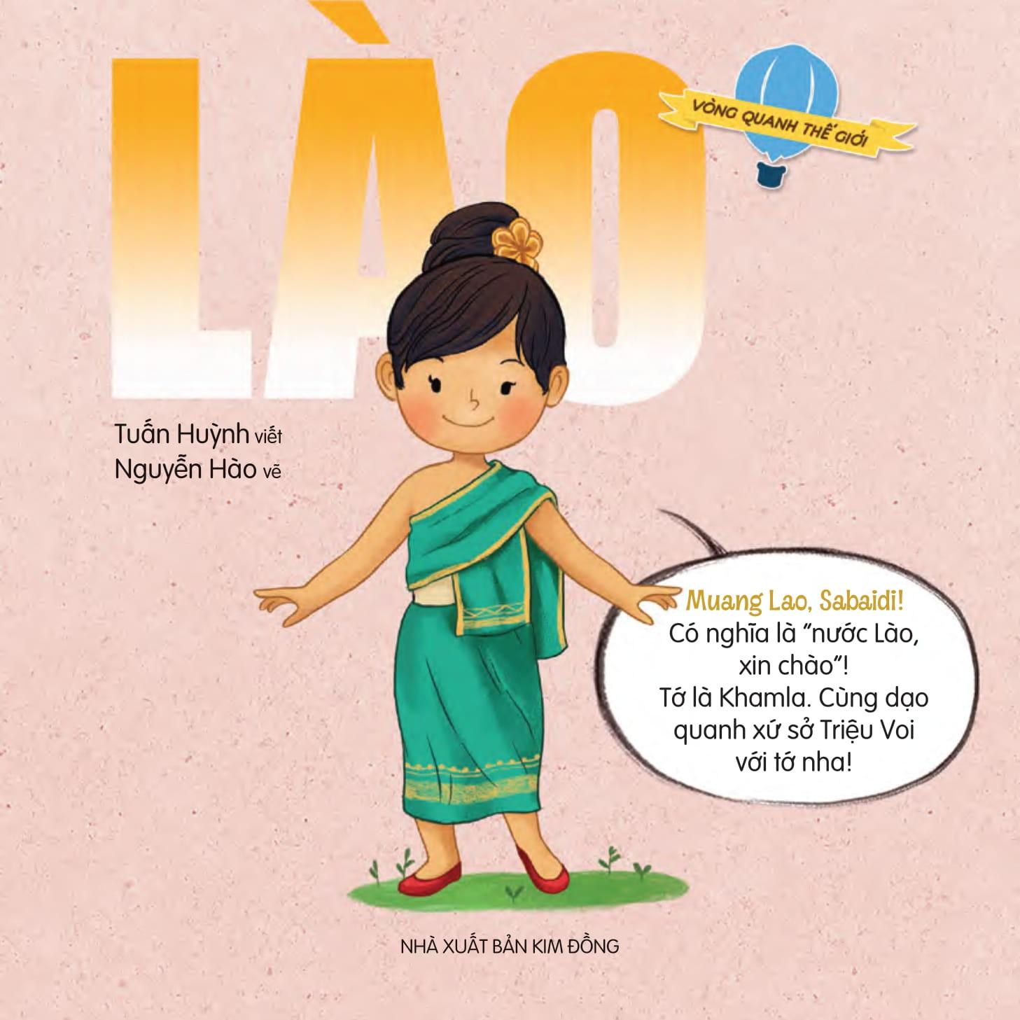 Sách - Vòng Quanh Thế Giới - Lào