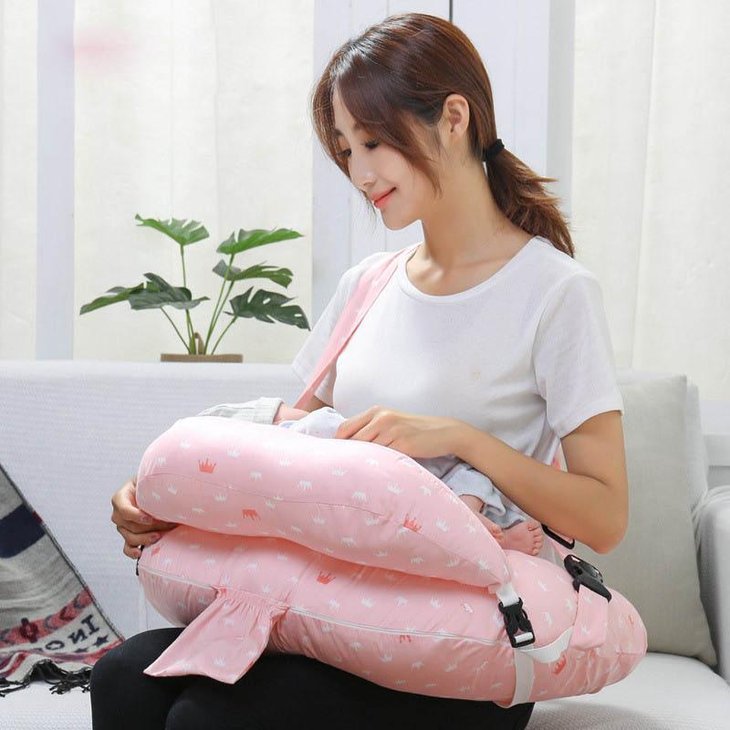 Bộ đồ Đa chức năng nhồi cho con bú Gối Eo Đệm Cho Bé Cho Con Bú Điều Dưỡng Mang Thai Gối Ghế Miếng Lót Gối