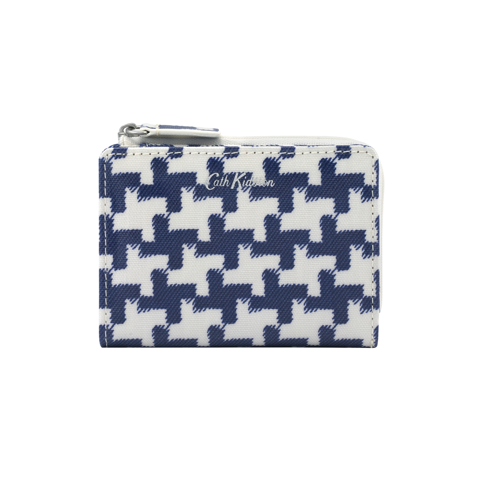 Ví ngắn mini Cath Kidston họa tiết Houndstooth (Slim Pocket Purse Houndstooth)