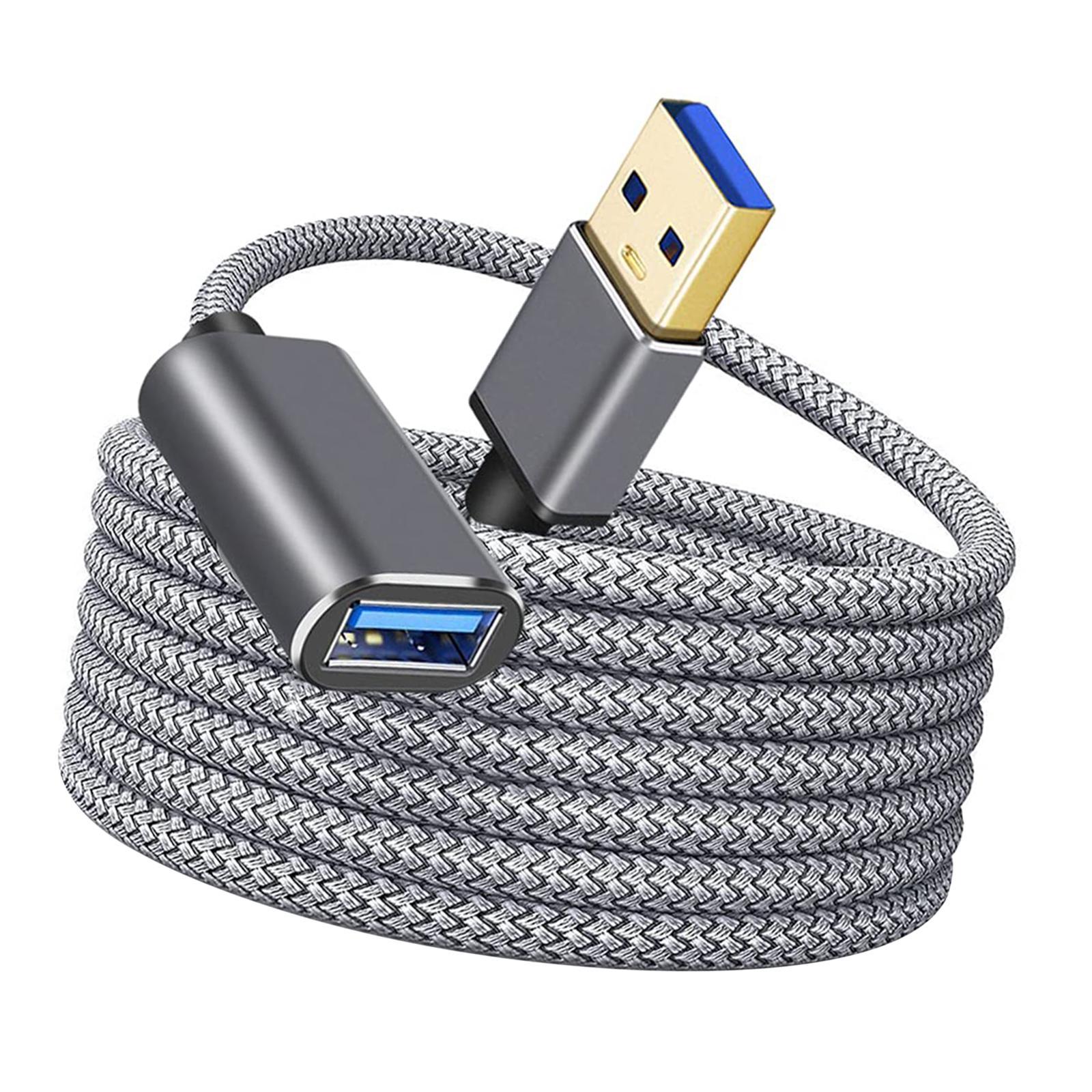USB 3.0 Extension Cable Portable Extension Cord Durable Data Transfer