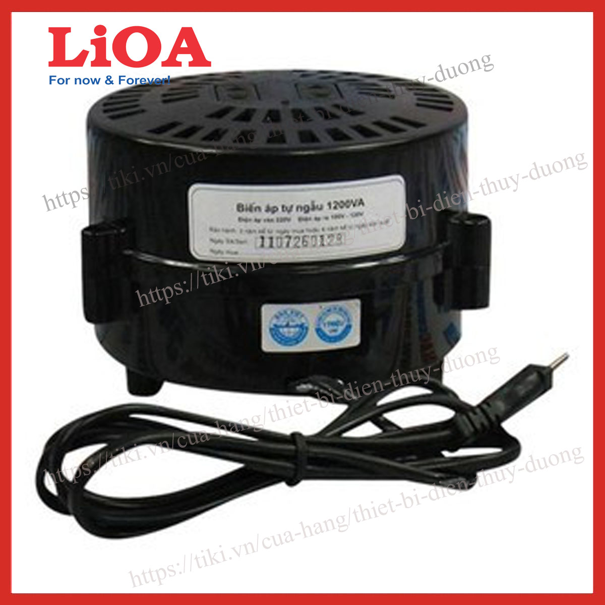 Biến Áp Đổi Nguồn Hạ Áp LiOA - Biến Áp Đổi Nguồn LiOA 1000/1200/1500/2000VA( Điện Vào 220V- Điện Ra 100/120V) - MITA