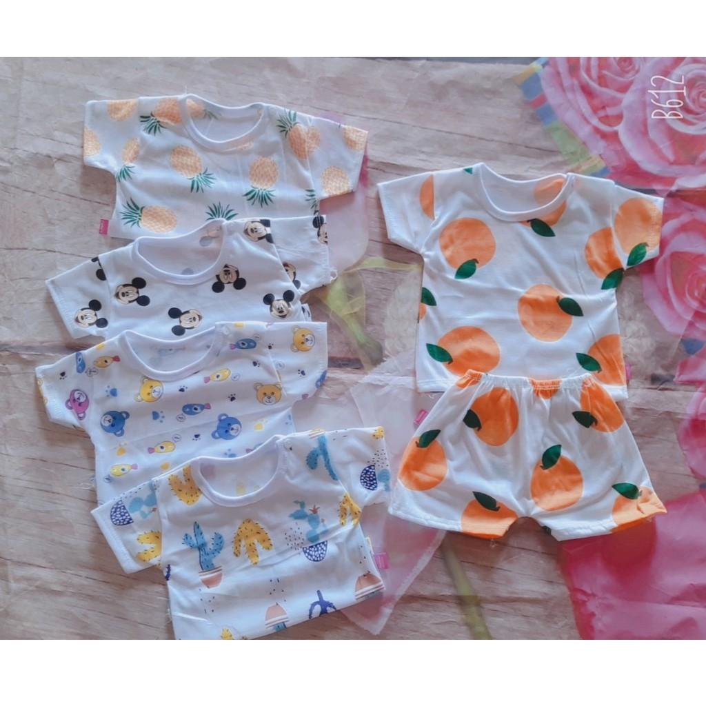 Set 5 bộ quần áo cọc tay Carter cho bé từ 0 tháng đến 15 tháng tuổi