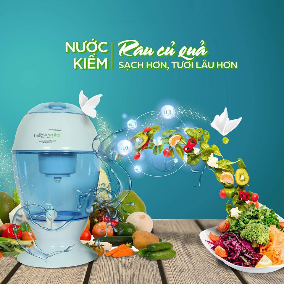 Máy Lọc Nước Ion Kiềm BellaVie Water- Công Nghệ Mới Nhập Khẩu USA
