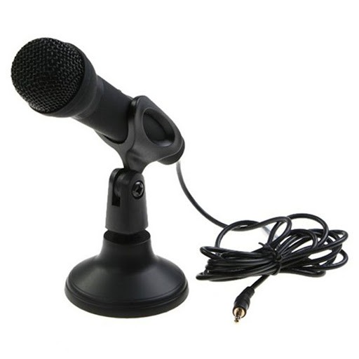 MICRO CHO MÁY TÍNH SM-098 GIẮC 3.5 LY, THU ÂM , CHAT VOICE, LIVESTREAM - JL