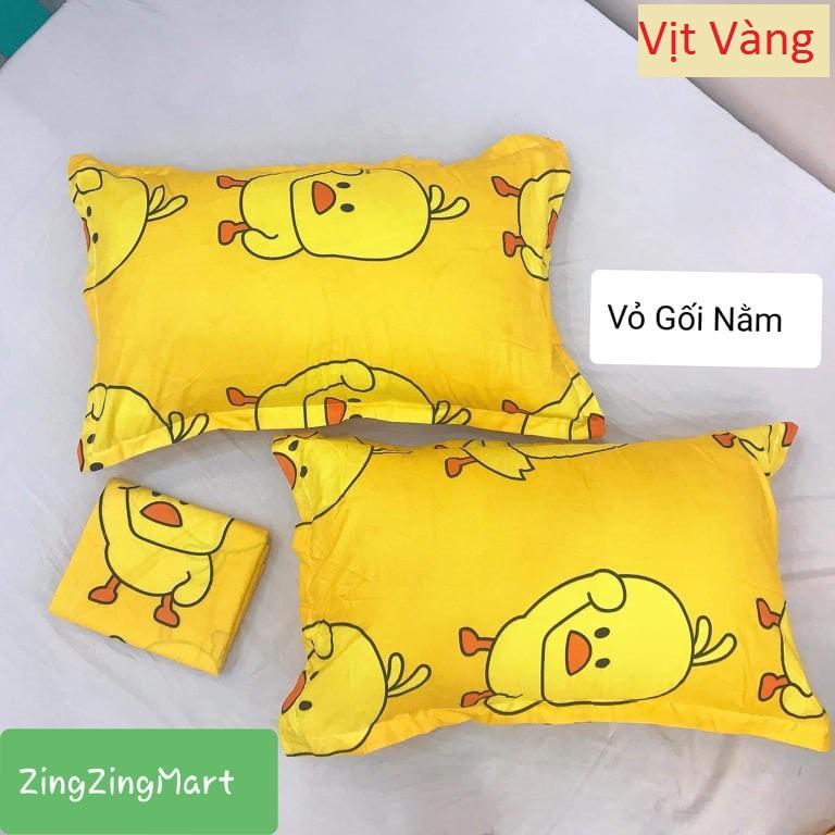 Vỏ gối nằm Vịt hồng 45x65cm (Chất mềm đẹp