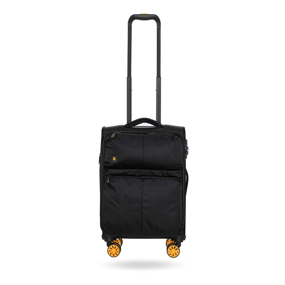 Vali Kéo Du Lịch S20/S24/S28 Thương Hiệu IT Luggage IT12-2644-E08, Chất Liệu 100% Từ Chai Nhựa Thải Tái Chế Sau Tiêu Dùng, Khóa TSA An Ninh Quốc Tế