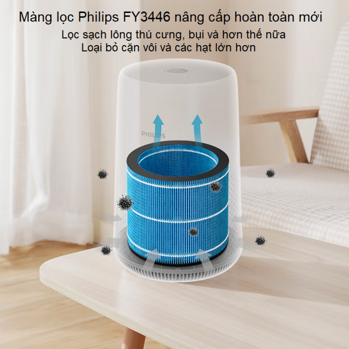 Máy tạo độ ẩm cao cấp thương hiệu Philips HU2718/00 - Hệ thống bốc hơi tiên tiến công nghệ NanoCloud - HÀNG NHẬP KHẨU