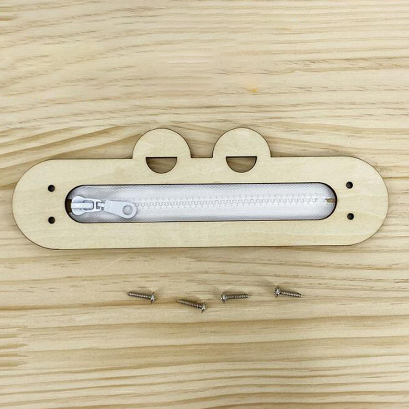 Wooden Montessori Busy Board Learning Activities Handicraft Toy for Kids