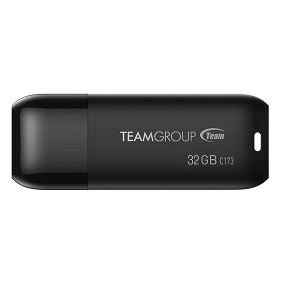 USB Team C173 32GB (Đen) - Hàng Chính Hãng