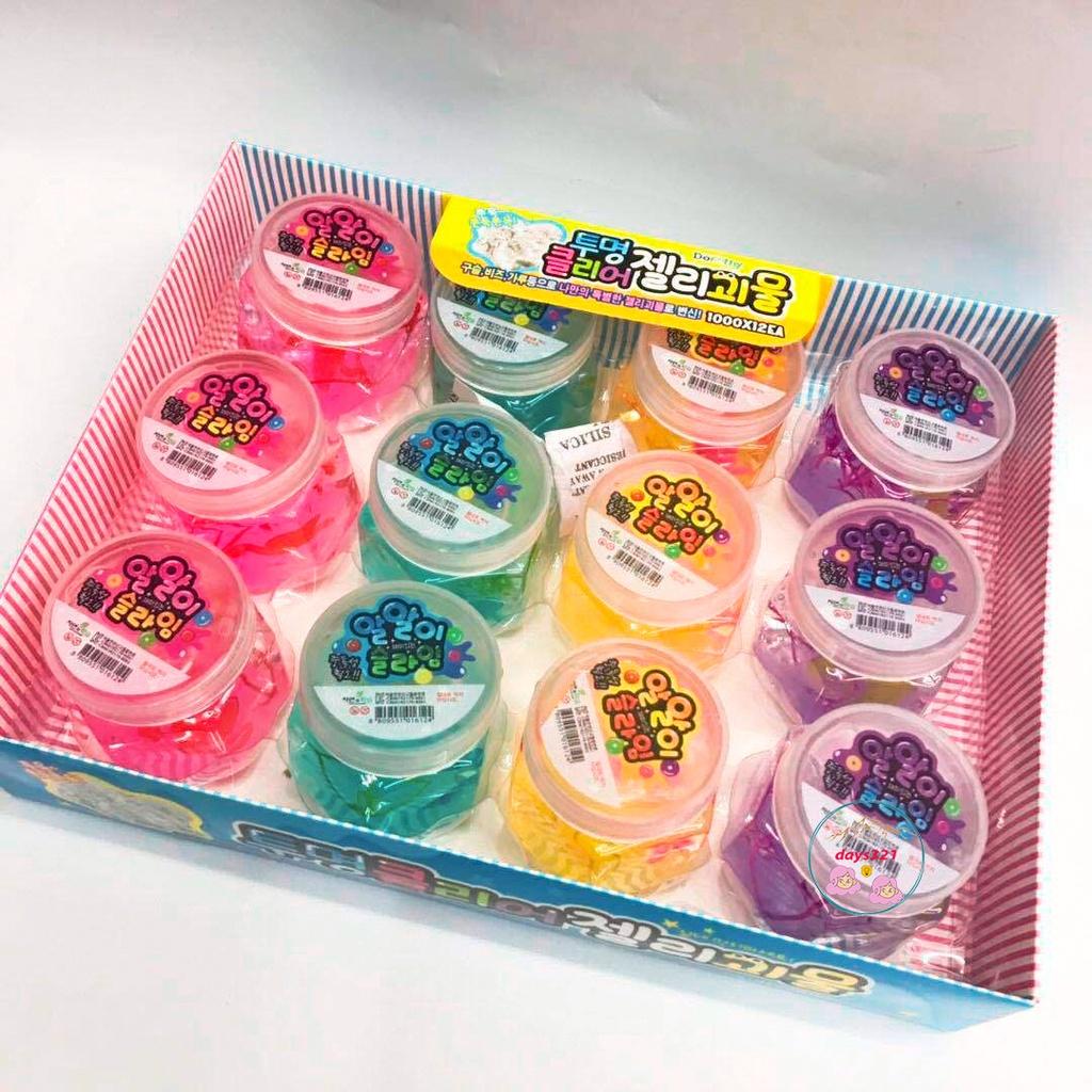 Slime lục giác hoa lá cành cây 150ML 10 màu cực đẹp Đồ chơi hũ slam chất nhờn ma quái squishy