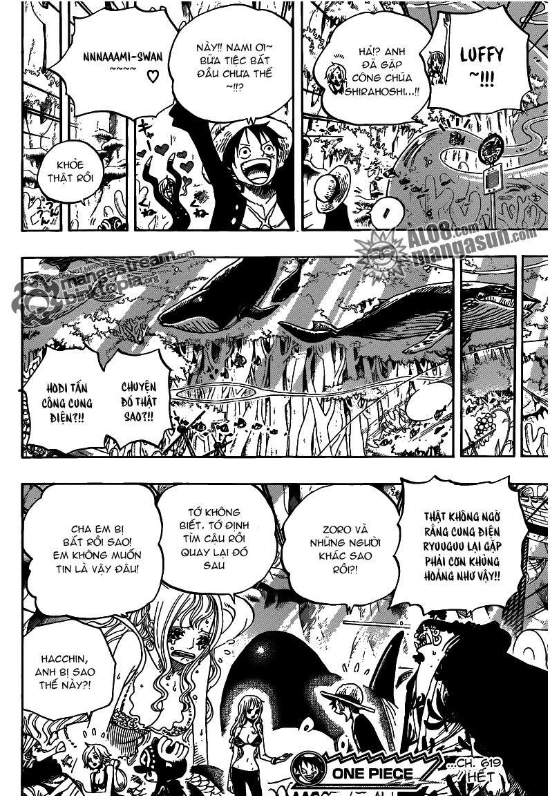 đảo hải tặc - one piece chapter 619 14