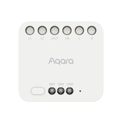 Aqara Dual Relay Module T2 Matter DCM-K01 Zigbee, 2 line đèn Bản Quốc Tế, hàng chính hãng