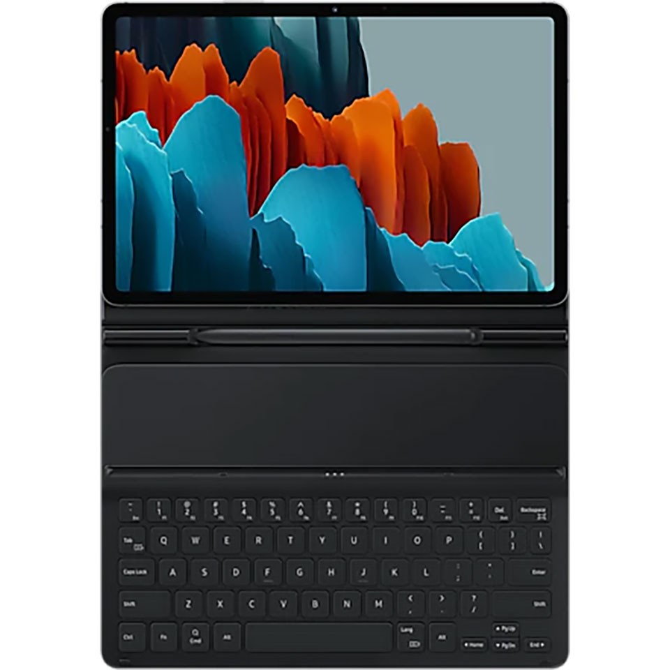 Bao Da kèm bàn phím Samsung Galaxy Tab S7 và S8 Keyboard Cover - Hàng Chính Hãng