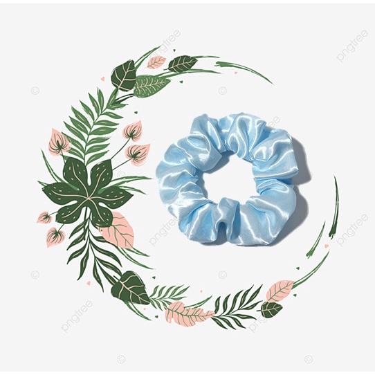 DÂY BUỘC TÓC/ CỘT TÓC SCRUNCHIES CÓ SẴN 10 CM, PHI BÓNG, THANH LỊCH ,TRẺ TRUNG, TIỆN DỤNG, CT.M15