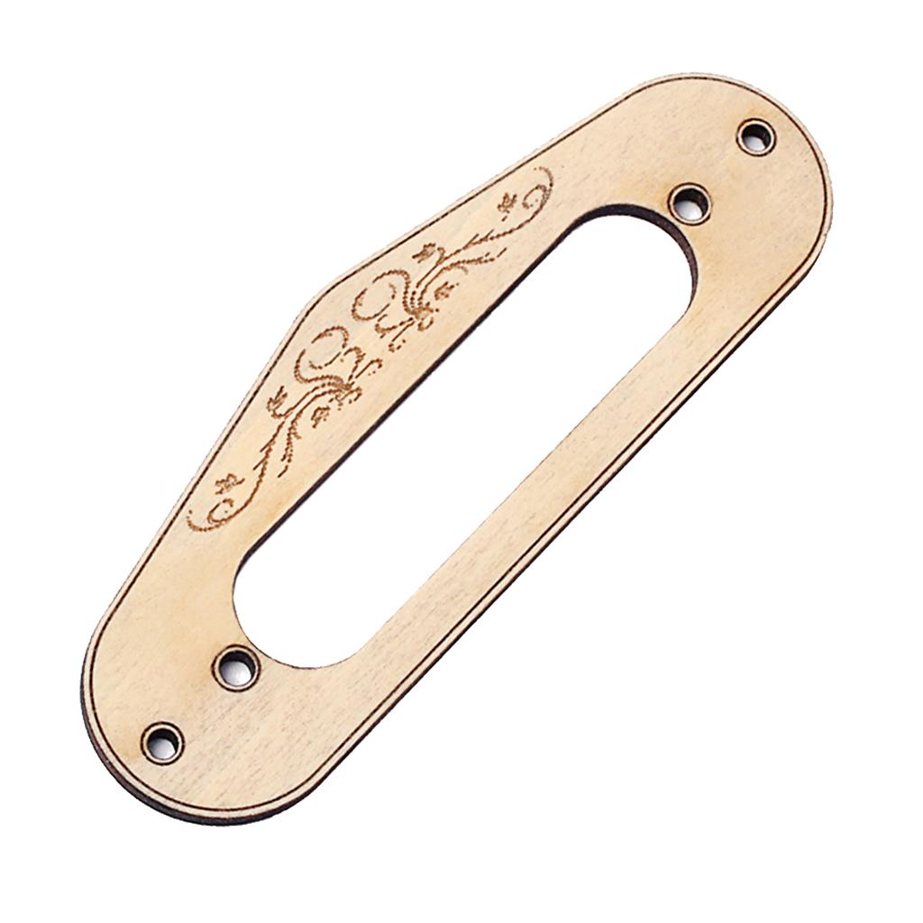 Gỗ Phong Đơn Cuộn Dây Thu Gắn Nhẫn TL Phần Guitar Phụ Kiện