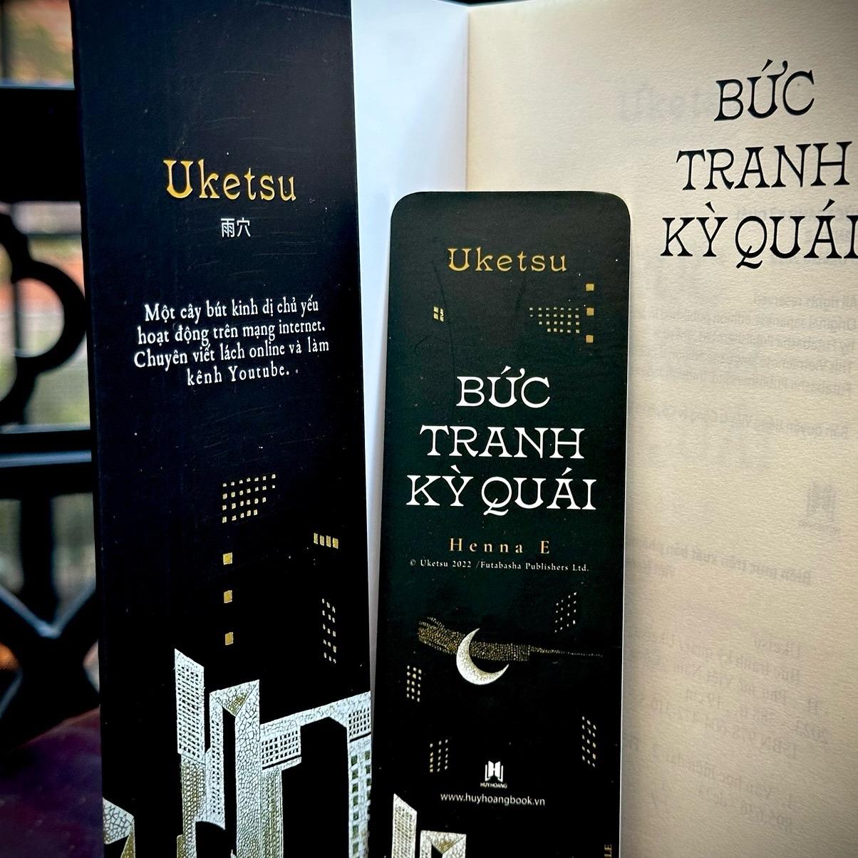 Sách-  Combo Ngôi Nhà Kỳ Quái và Bức Tranh Kỳ Quái của Uketsu, Tiểu Thuyết Trinh Thám Kinh Dị, Tặng kèm Bookmark và Bản Thiết Kế Các Ngôi Nhà- 2HBooks